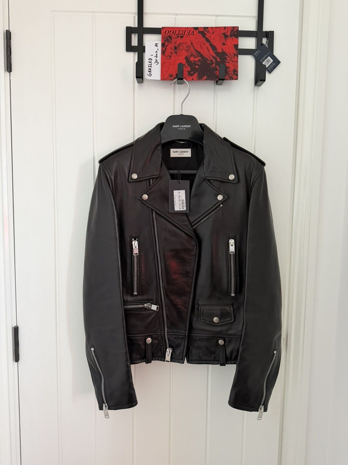 Saint Laurent Paris SS13 L01 Biker Jacker