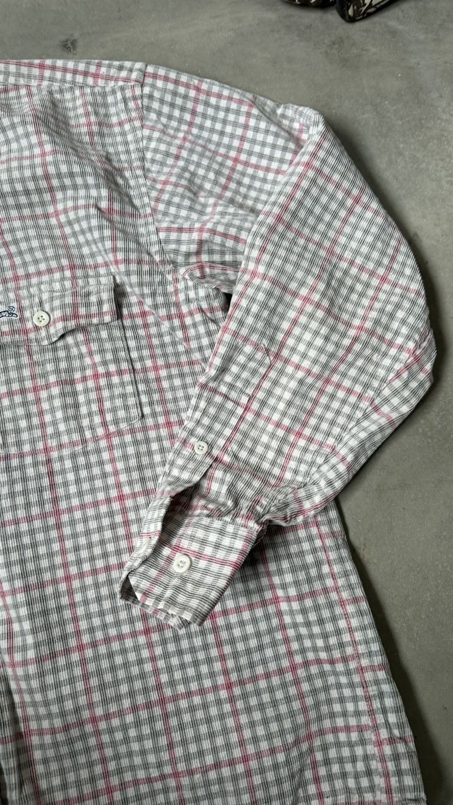 Le TIGRE VINTAGE LE TIGER CHECKERED BUTTON DOWN Size US M / EU 48-50 / 2 - 4 Thumbnail