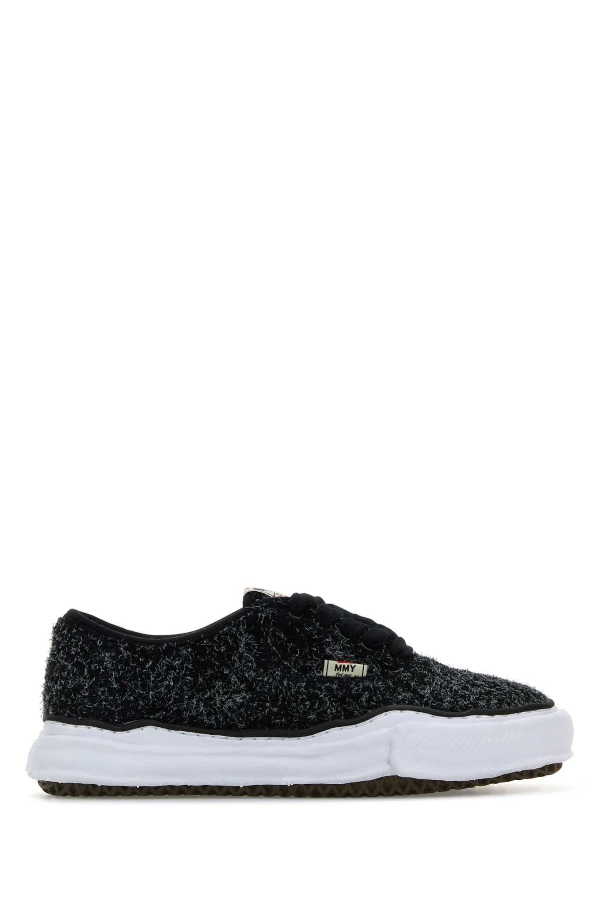 Maison MIHARA YASUHIRO Black Fabric Sneaker Size US 12 / EU 45 - 1 Thumbnail