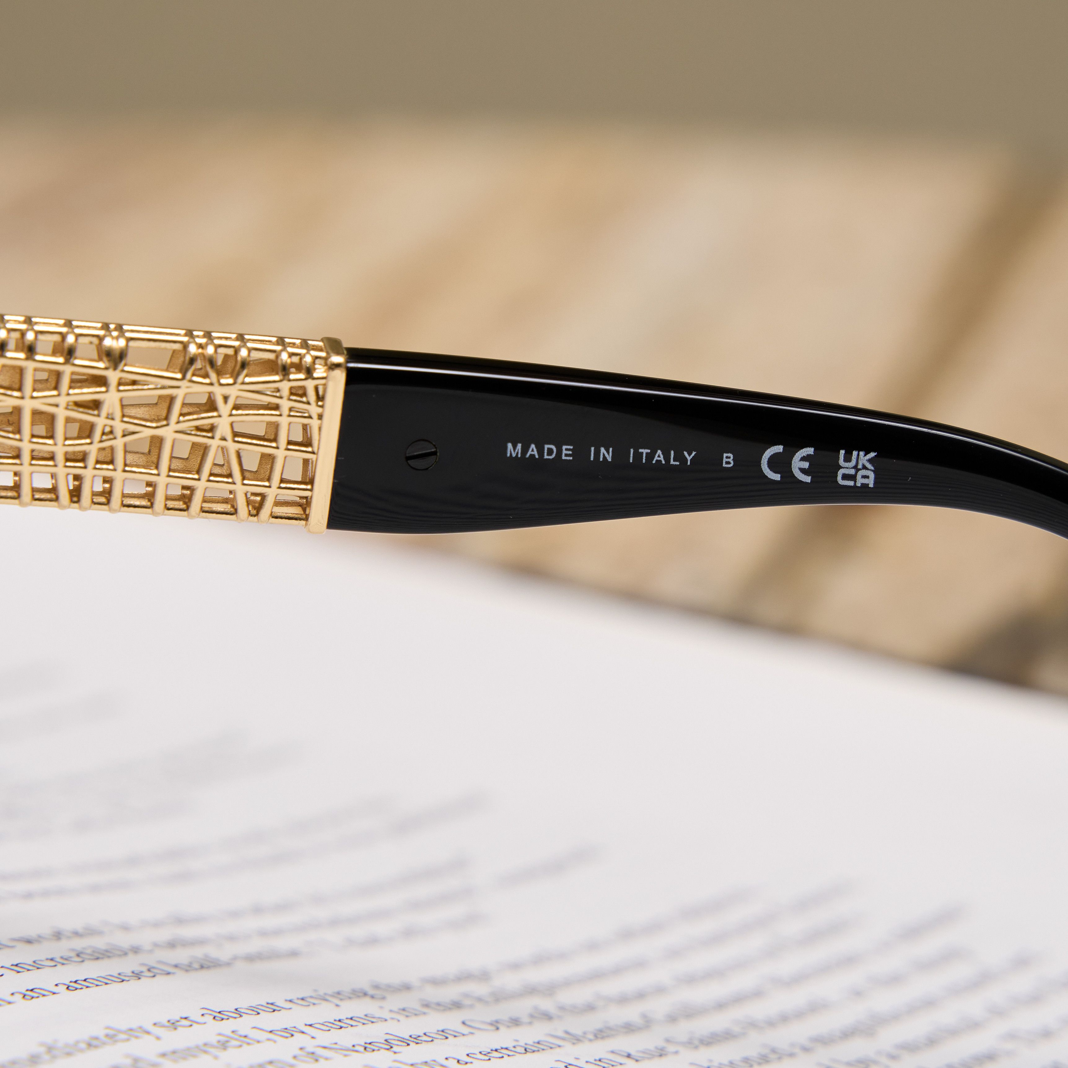 Chanel CHANEL 0CH3478 C622 Sunglasses BLACK Size ONE SIZE - 3 Thumbnail