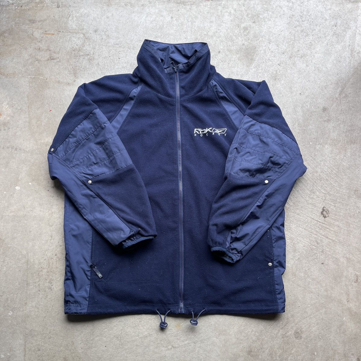 Reebok Vintage Y2K Reebok Hockey Reversible Zip-Up Jacket Size US XXL / EU 58 / 5 - 6 Thumbnail