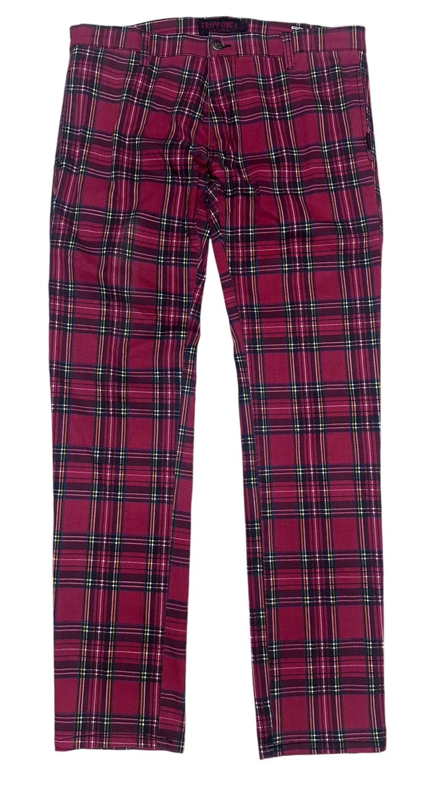 Japanese Brand × Seditionaries × Tripp NYC TRIP NYC MAN Checked Punk Rock Gothic Pants Size US 34 / EU 50 - 1 Thumbnail