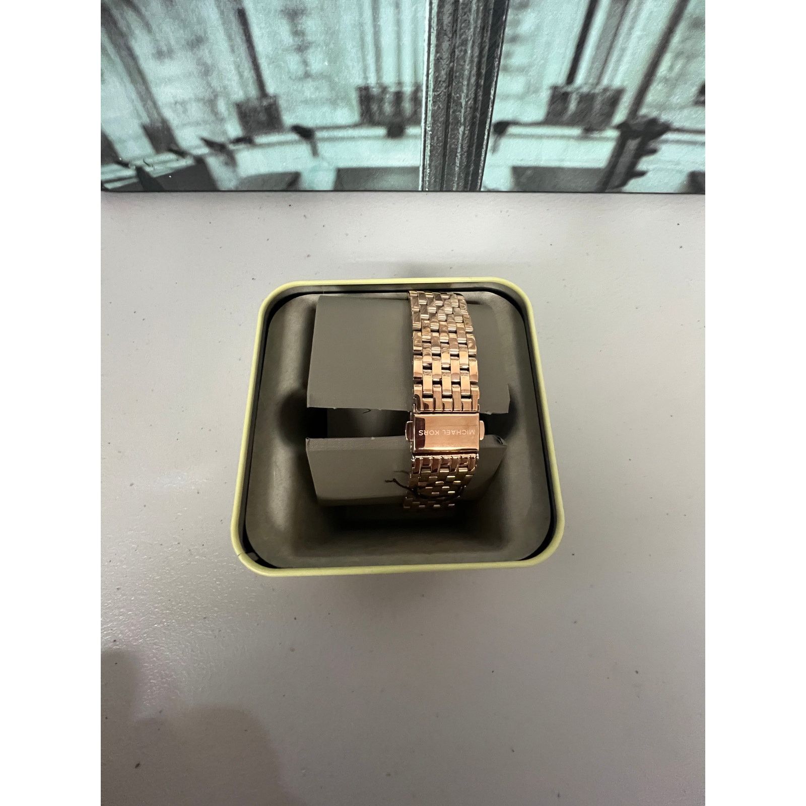 Michael Kors Michael Kors MK3192 Darci Pavé Rose Gold-Tone Watch Size ONE SIZE - 4 Thumbnail