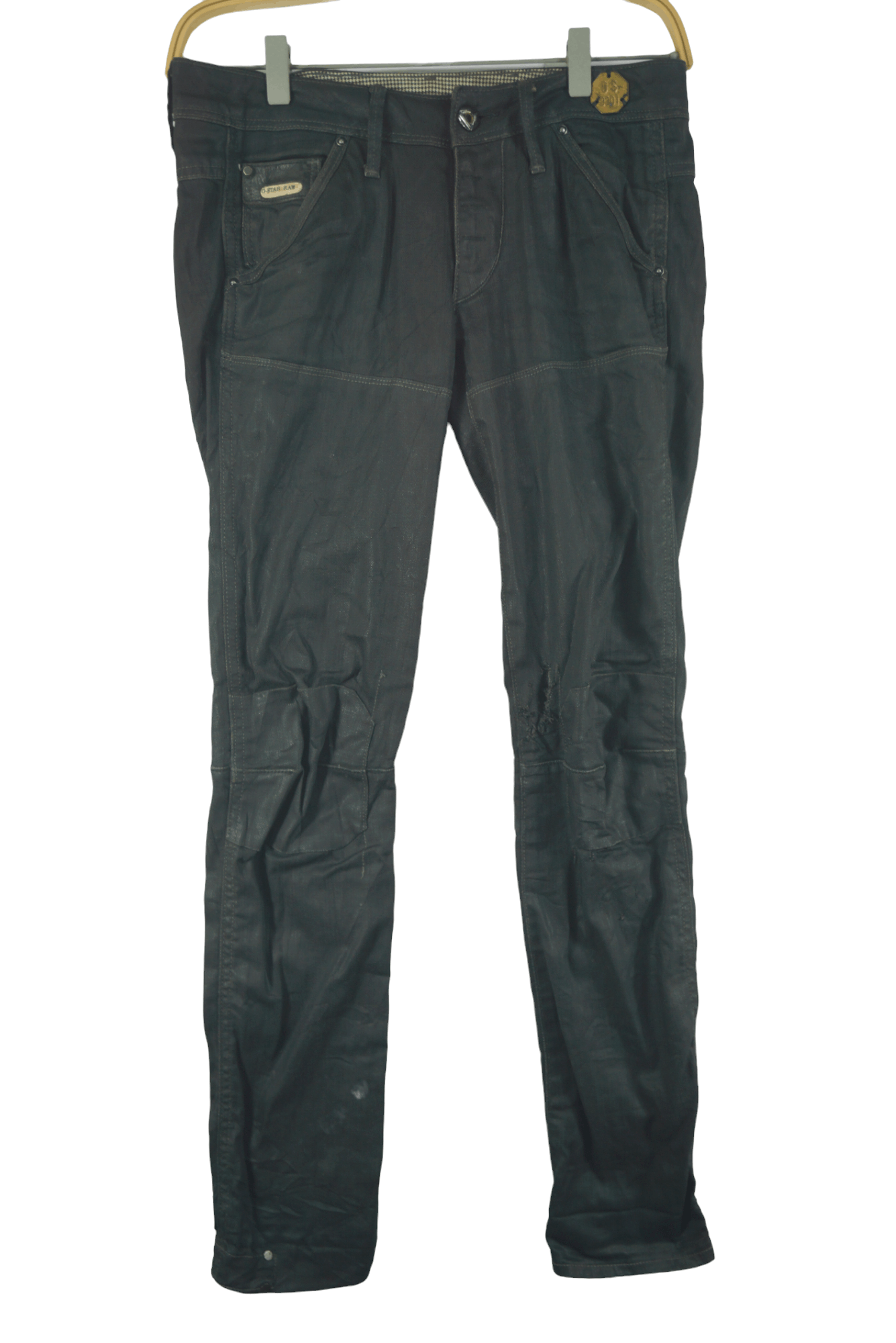 VISVIM FLUXUS 03 CHINO DAMAGED washed casual pants