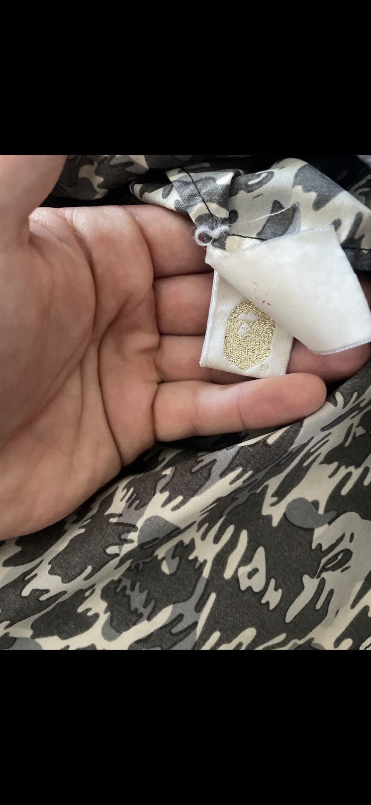 Bape Bape Snow camo windbreaker Size US L / EU 52-54 / 3 - 9 Thumbnail