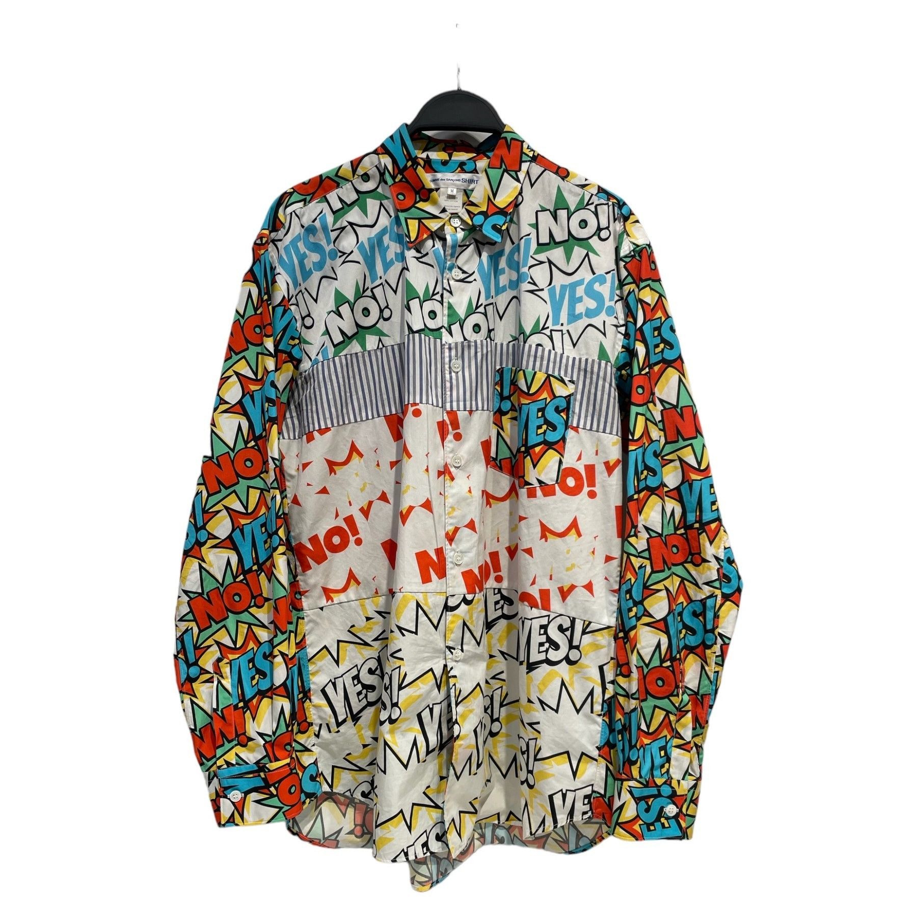 Comme des Garcons SHIRT Archive Allover Comic Book Long Sleeve Shirt Size US L / EU 52-54 / 3 - 1 Thumbnail