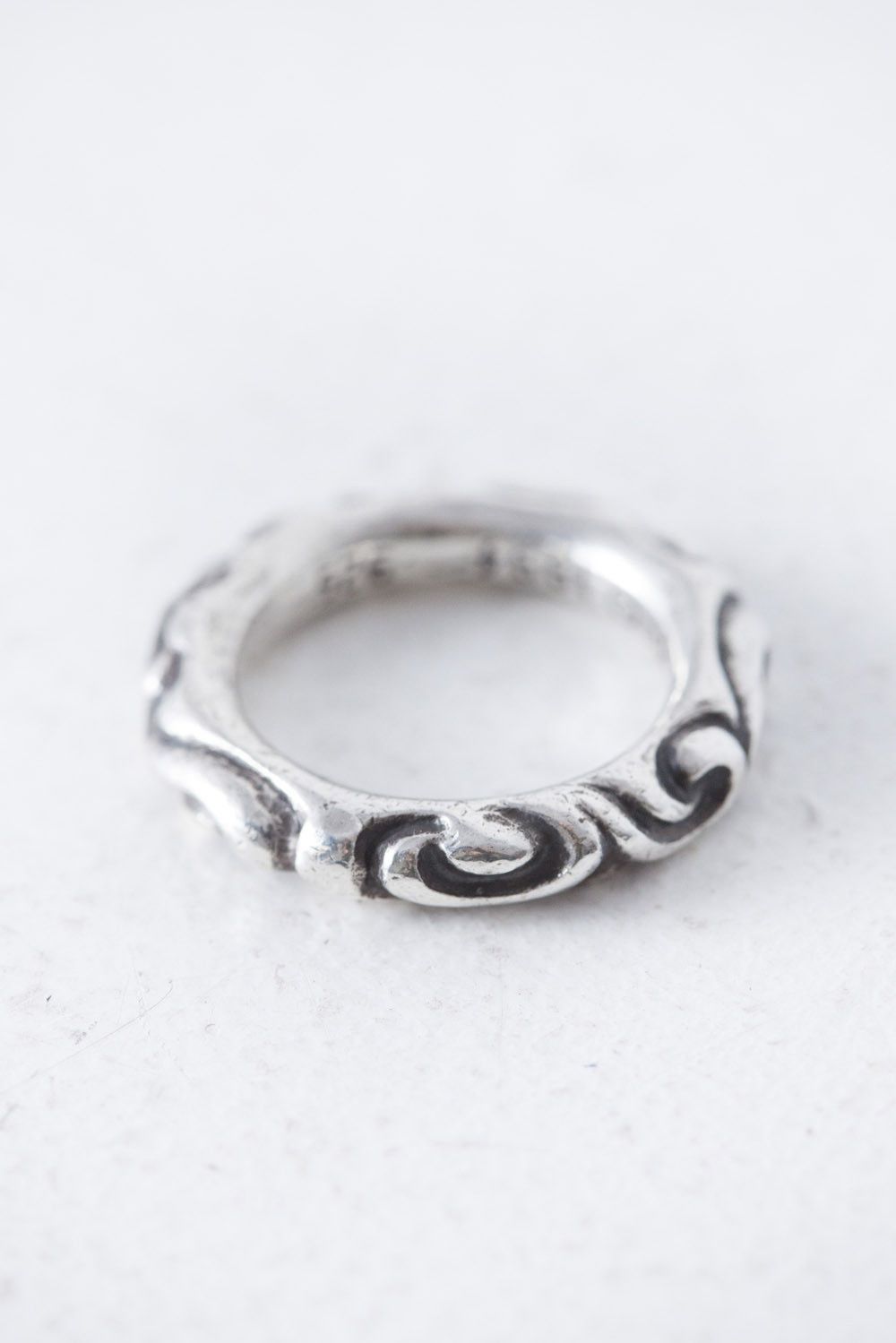 Chrome Hearts Chrome Hearts scroll band ring US 7 Size ONE SIZE - 2 Thumbnail