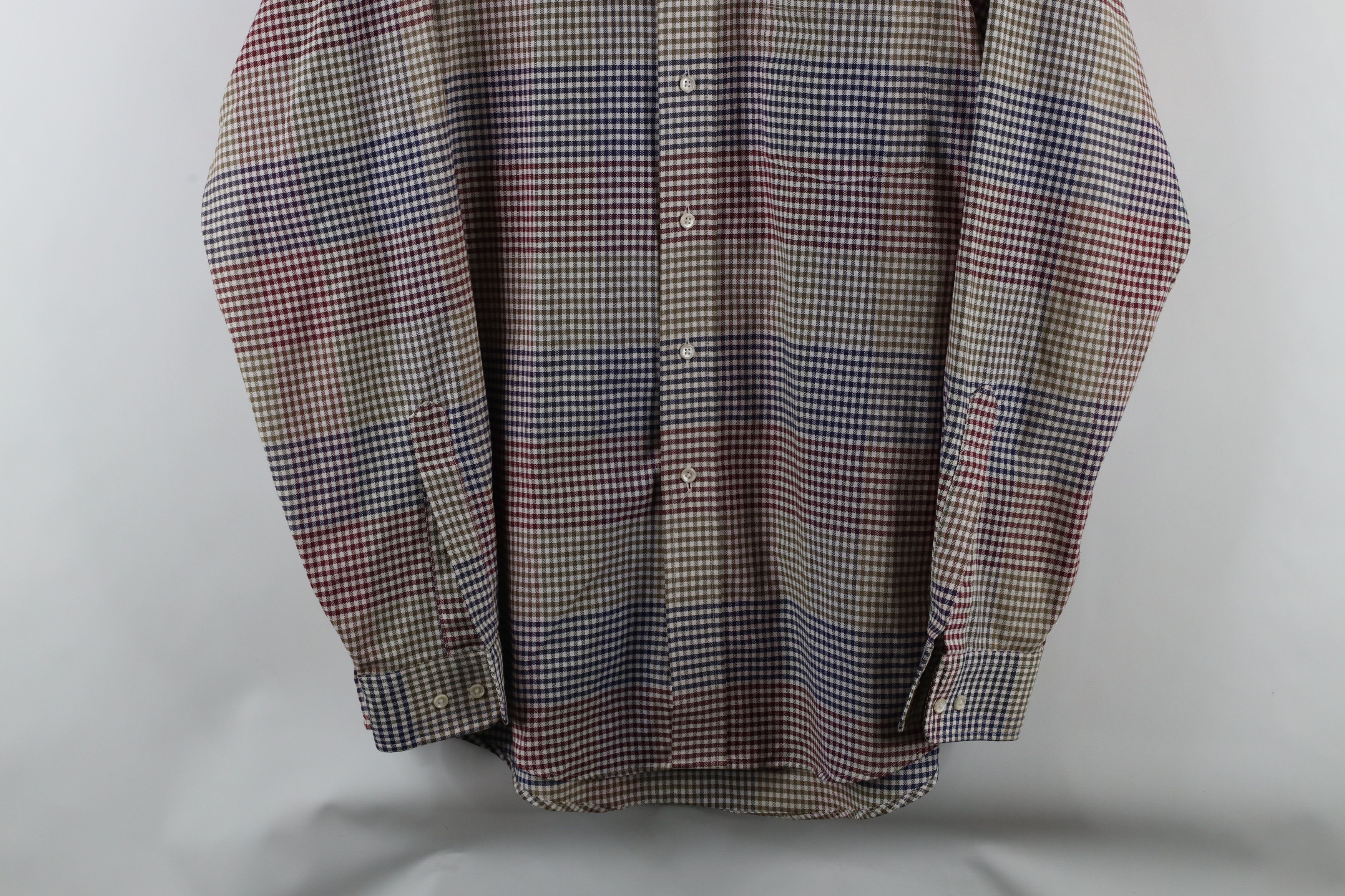 Vintage Vintage 90s Streetwear Plaid Striped Button Down Shirt Size US M / EU 48-50 / 2 - 3 Thumbnail