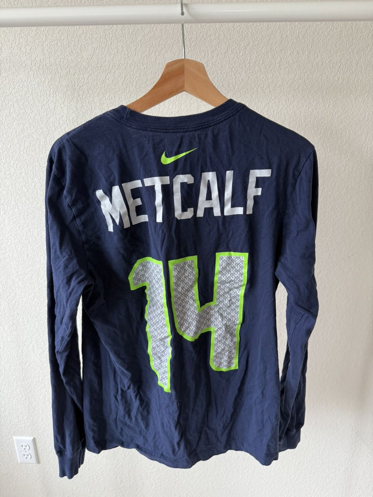 Nike Seattle Seahawks DK Metcalf L/S T-shirt Size US S / EU 44-46 / 1 - 5 Thumbnail