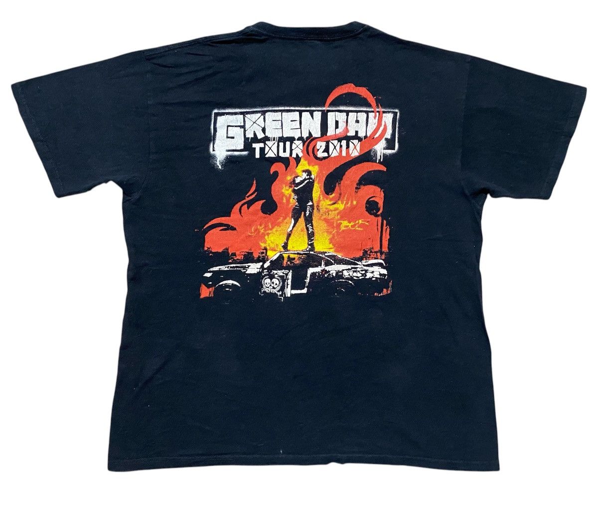Band Tees × Vintage Vintage Y2K Green Day American Rock Band Size US XL / EU 56 / 4 - 4 Thumbnail