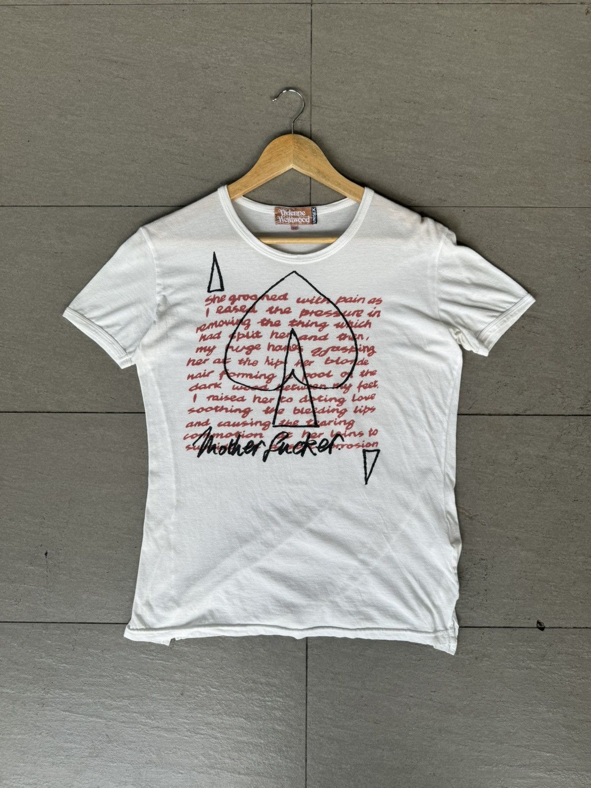 Vivienne Westwood Vivienne Westwood 'motherfucker' Unisex Tee | Grailed