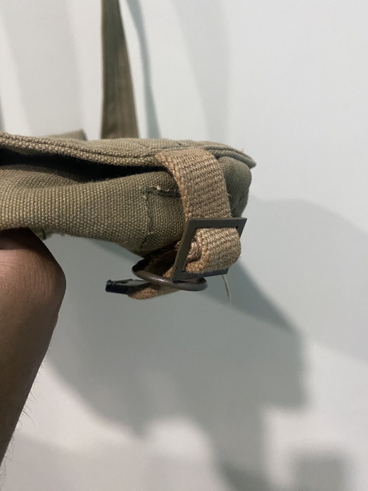 Vintage Rare Vintage 70s Ration Bag Soldiers Issue Field Canvas Nato Size ONE SIZE - 7 Thumbnail