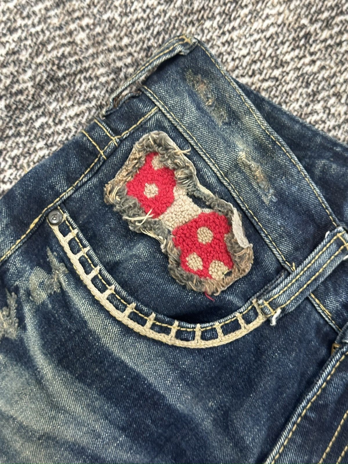 If Six Was Nine × Japanese Brand Yoshitomo Nara x Lolita Rare Jeans Size US 30 / EU 46 - 4 Thumbnail