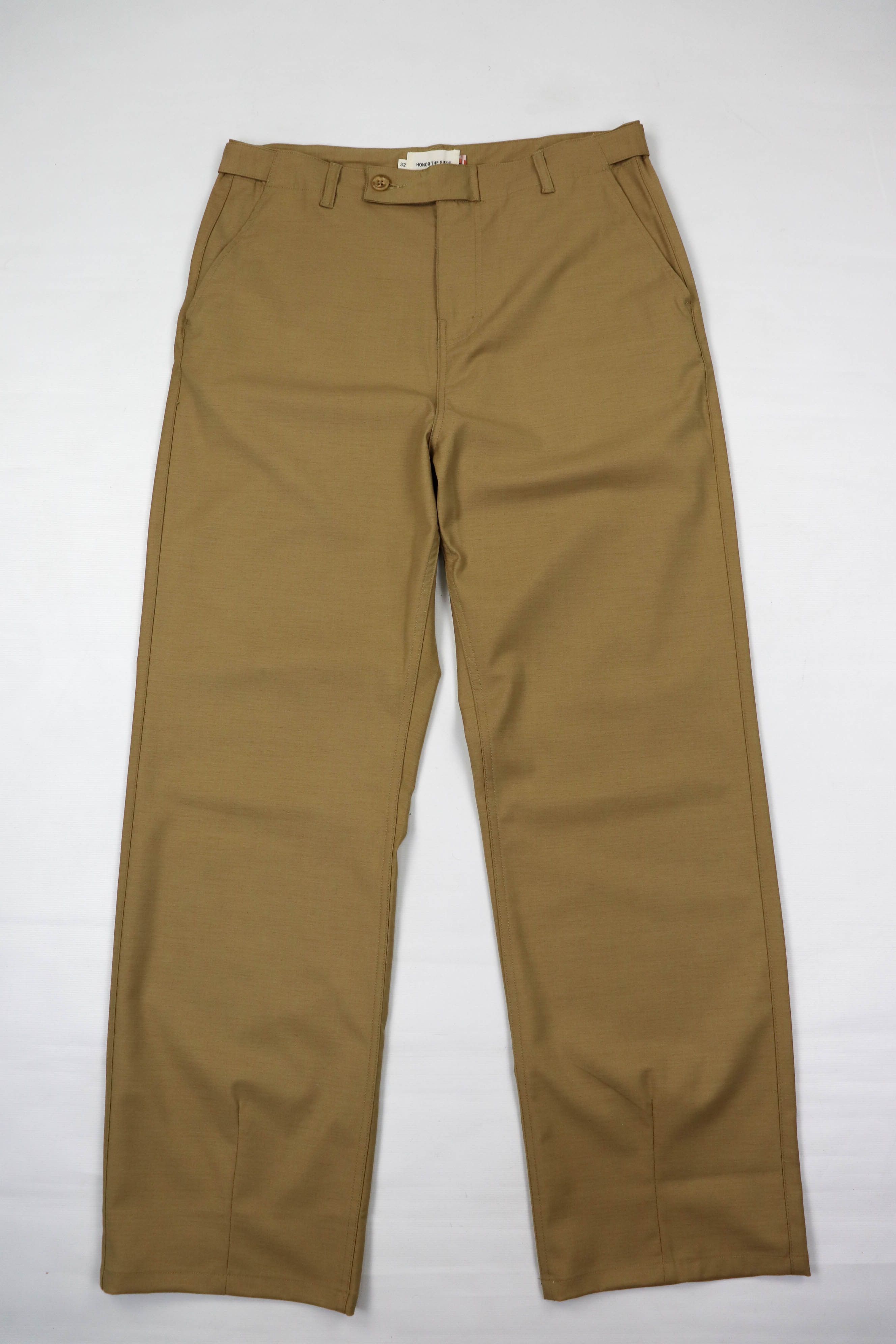 image of Honor The Gift Los Angeles Sand Beige Chino Trousers Pants, Men's (Size 32)