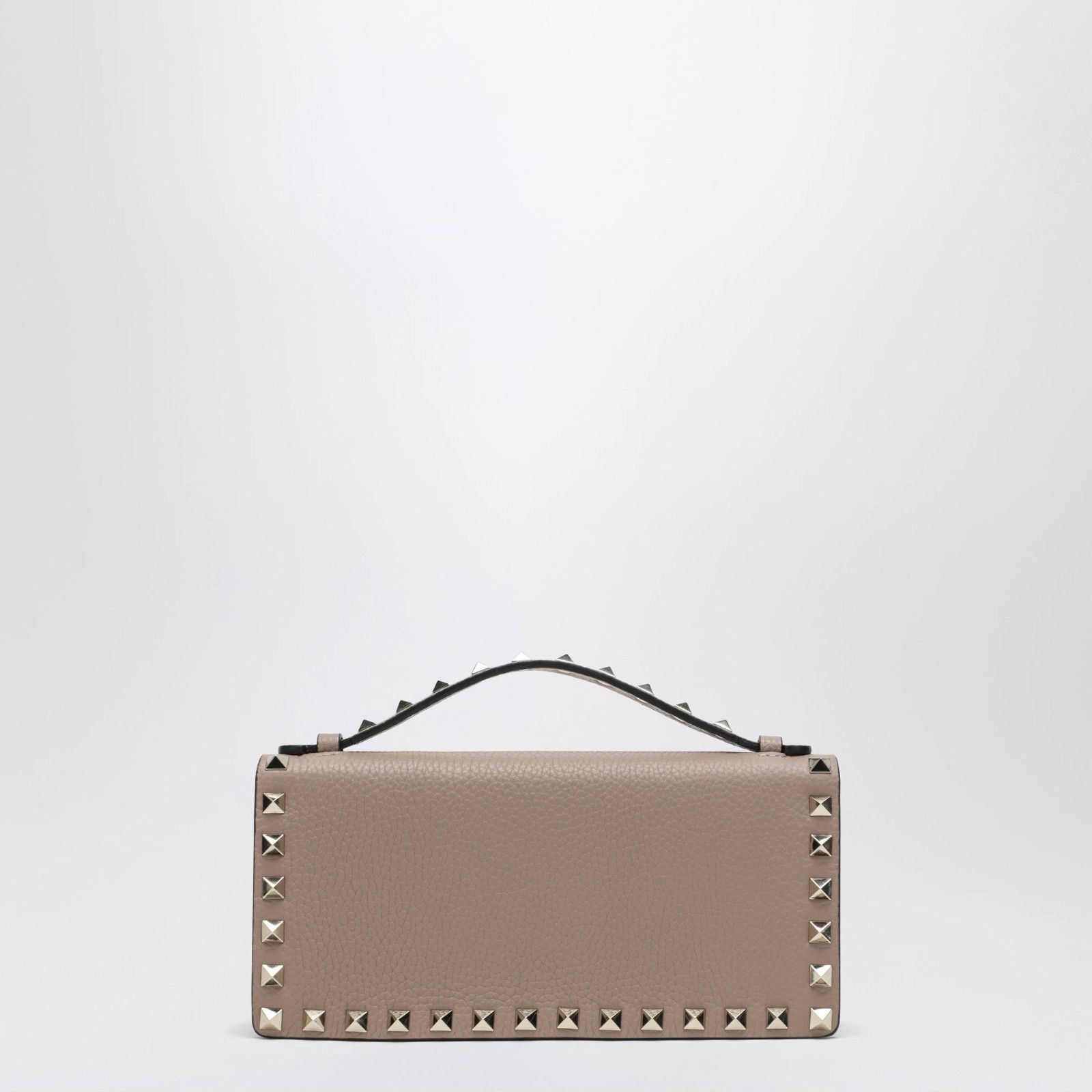 Valentino VALENTINO GARAVANI Rockstud Powder Pink Chain Wallet Bag New Size ONE SIZE - 3 Thumbnail
