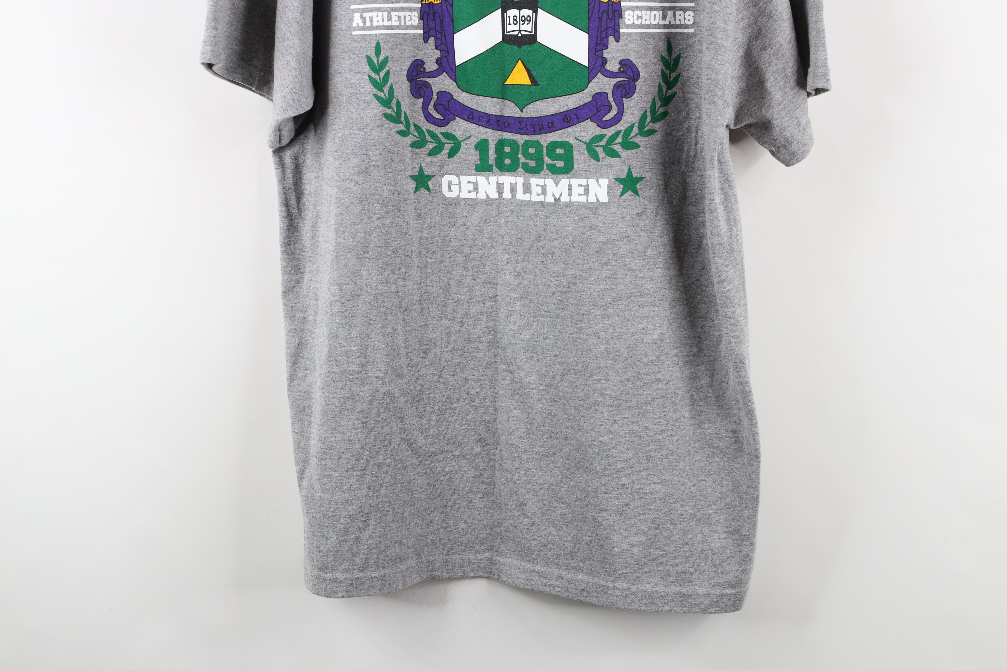 Vintage Vintage Delta Sigma Phi Fraternity Short Sleeve T-Shirt Size US L / EU 52-54 / 3 - 14 Thumbnail