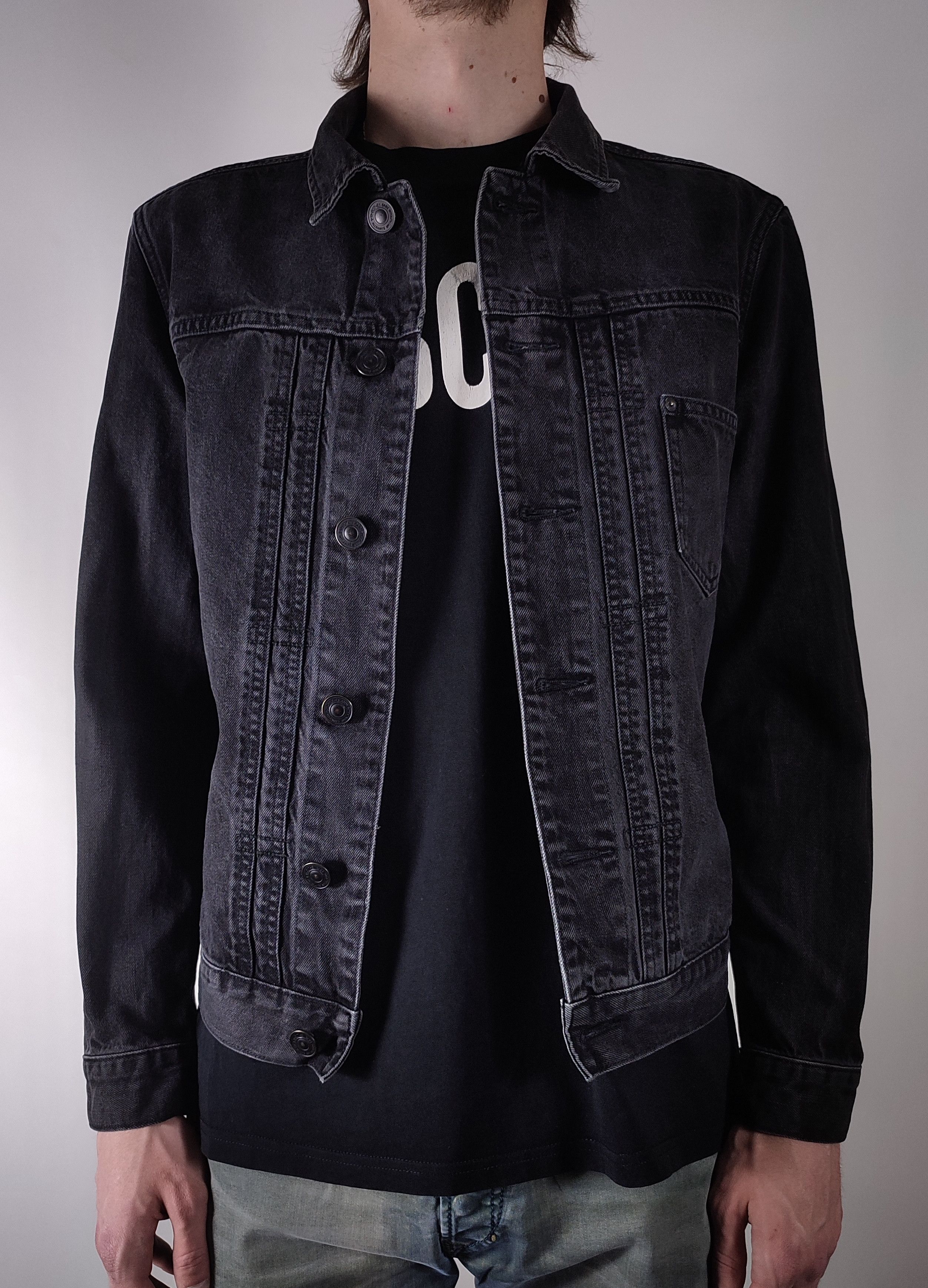 Allsaints Allsaints Baroda Black Denim Jacket Size US M / EU 48-50 / 2 - 3 Thumbnail