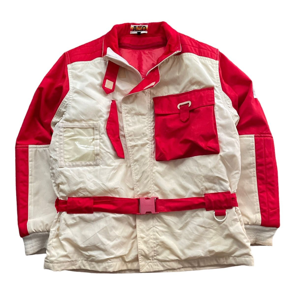 Gear for Sports × Vintage Vintage 90s Official AXO Fet Sport Racing Motocross Jacket Size US M / EU 48-50 / 2 - 3 Thumbnail