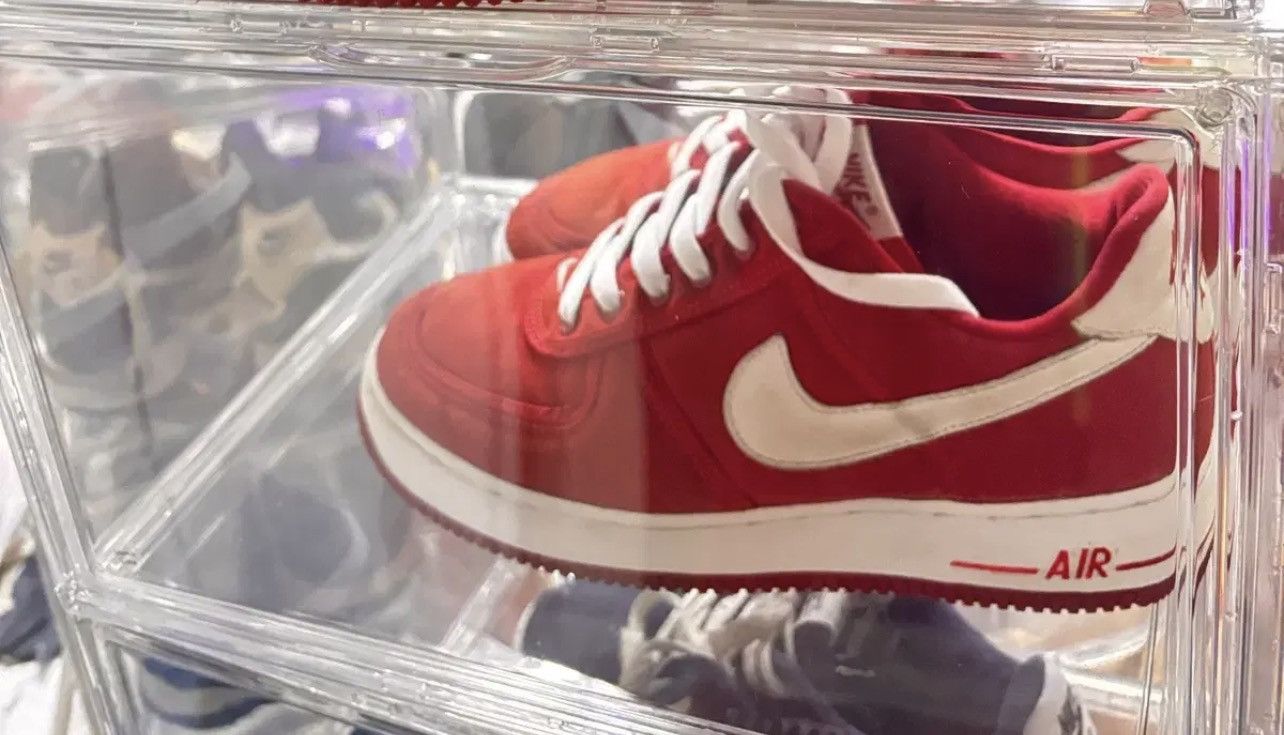 Nike 2001 Nike Air Force 1 canvas Size US 9.5 / EU 42-43 - 12 Thumbnail