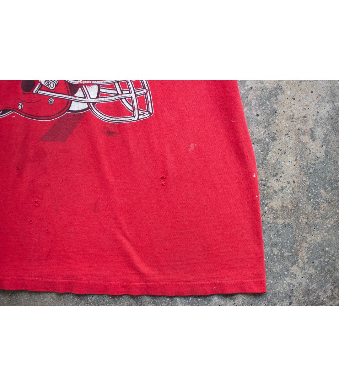 Vintage 90's Vintage Kansas City Chiefs T-Shirt Size US XXL / EU 58 / 5 - 7 Thumbnail