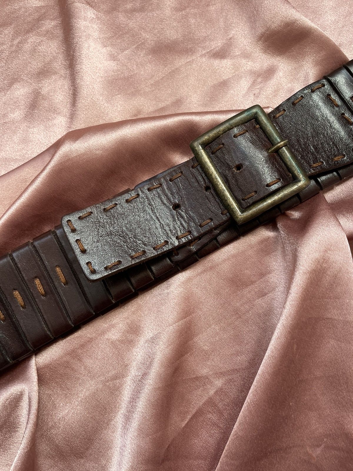 Vintage Network belt Size ONE SIZE - 7 Thumbnail