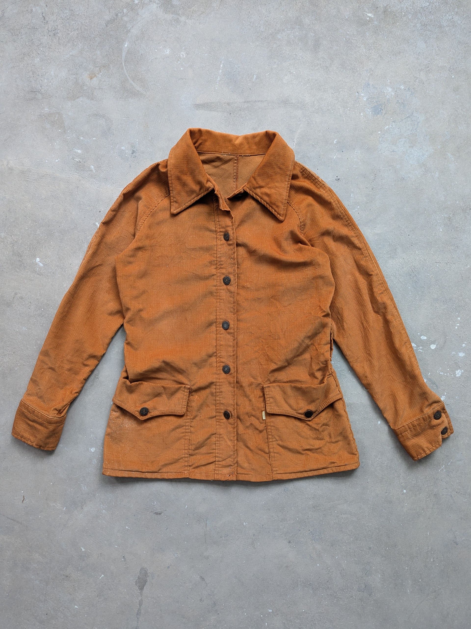 Levi's × Levi's Vintage Clothing × Vintage Vintage 80s Levis Corduroy Long Sleeve Button Up Size M / US 6-8 / IT 42-44 - 1 Thumbnail