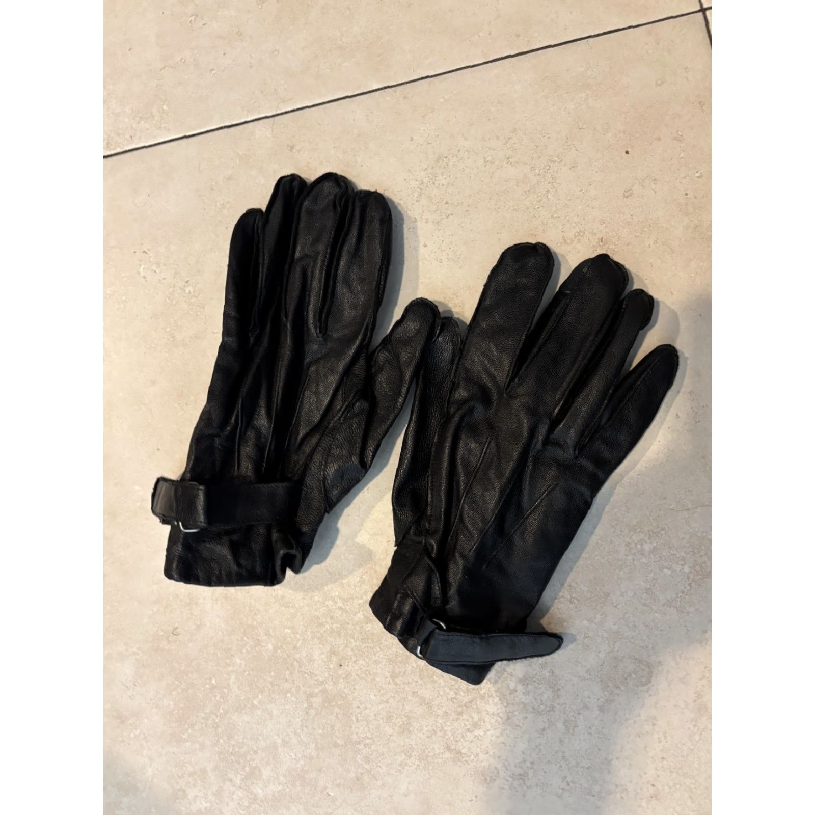 Vintage VINTAGE Wilsons Leather Jacket Mens 1X Black Bomber 90s M. Julian Thinsulate Gloves Jacket Coat Long Solid Zip Mens Size XL / US 12-14 / IT 48-50 - 6 Thumbnail