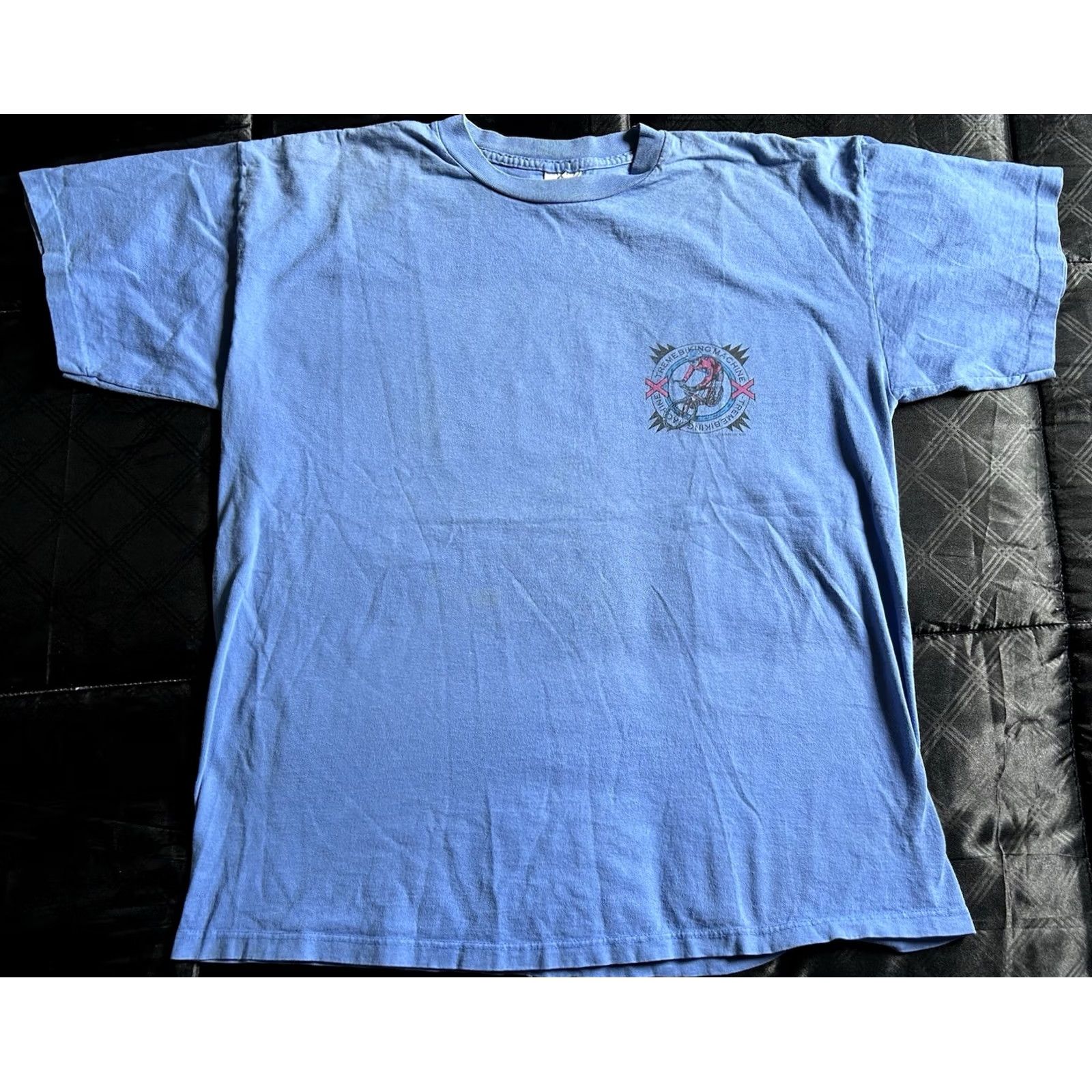 Vintage VINTAGE Pocono Mountain Bikes T Shirt XL Blue Mountain Biking 90s Men Shirt Size US XL / EU 56 / 4 - 2 Thumbnail
