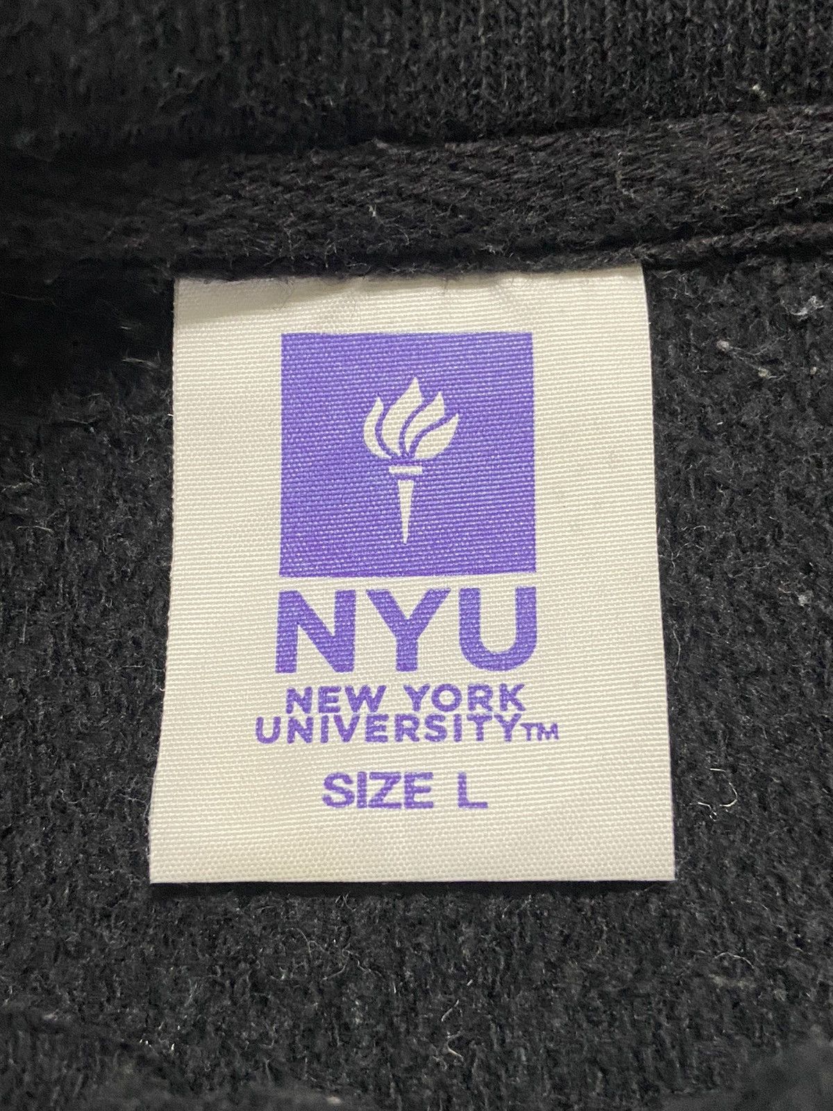 NCAA New York University Halfzip Sweatshirt Size US L / EU 52-54 / 3 - 3 Thumbnail