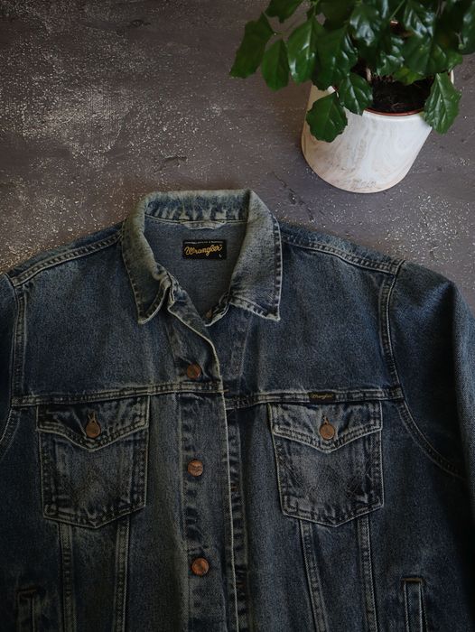 Wrangler WRANGLER vintage jeans jacket denim | Grailed