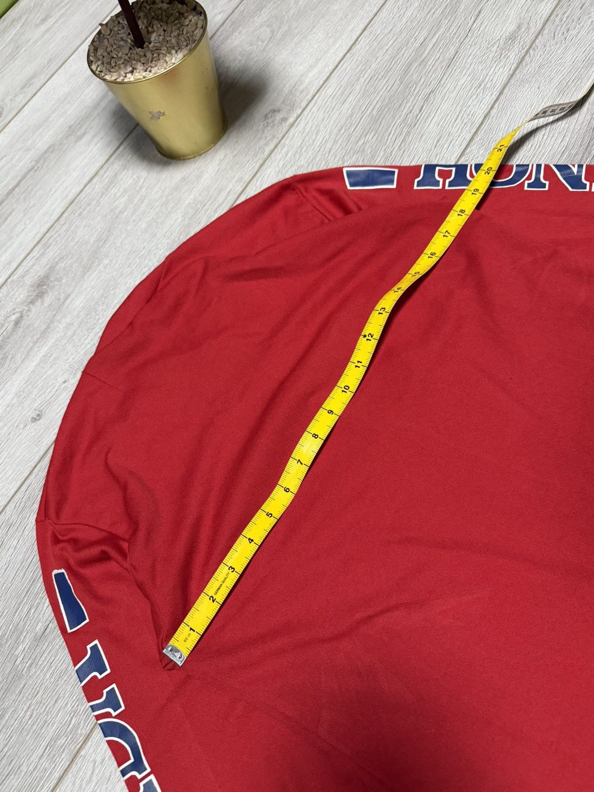 Honda Honda made in France racing long sleeve big logo Size US M / EU 48-50 / 2 - 10 Thumbnail