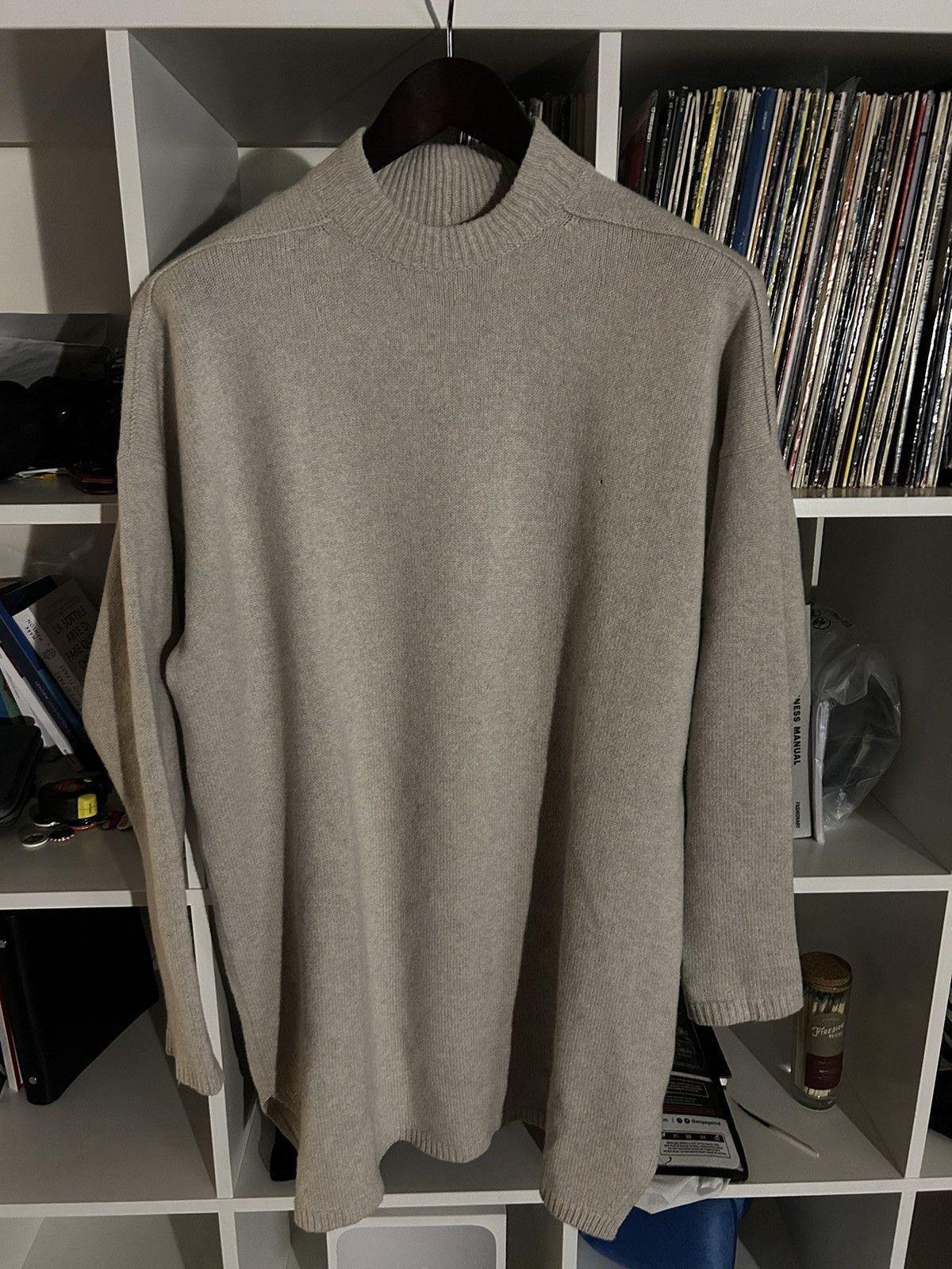 Rick Owens High neck long sleeve jumper Size US XS / EU 42 / 0 - 1 Thumbnail