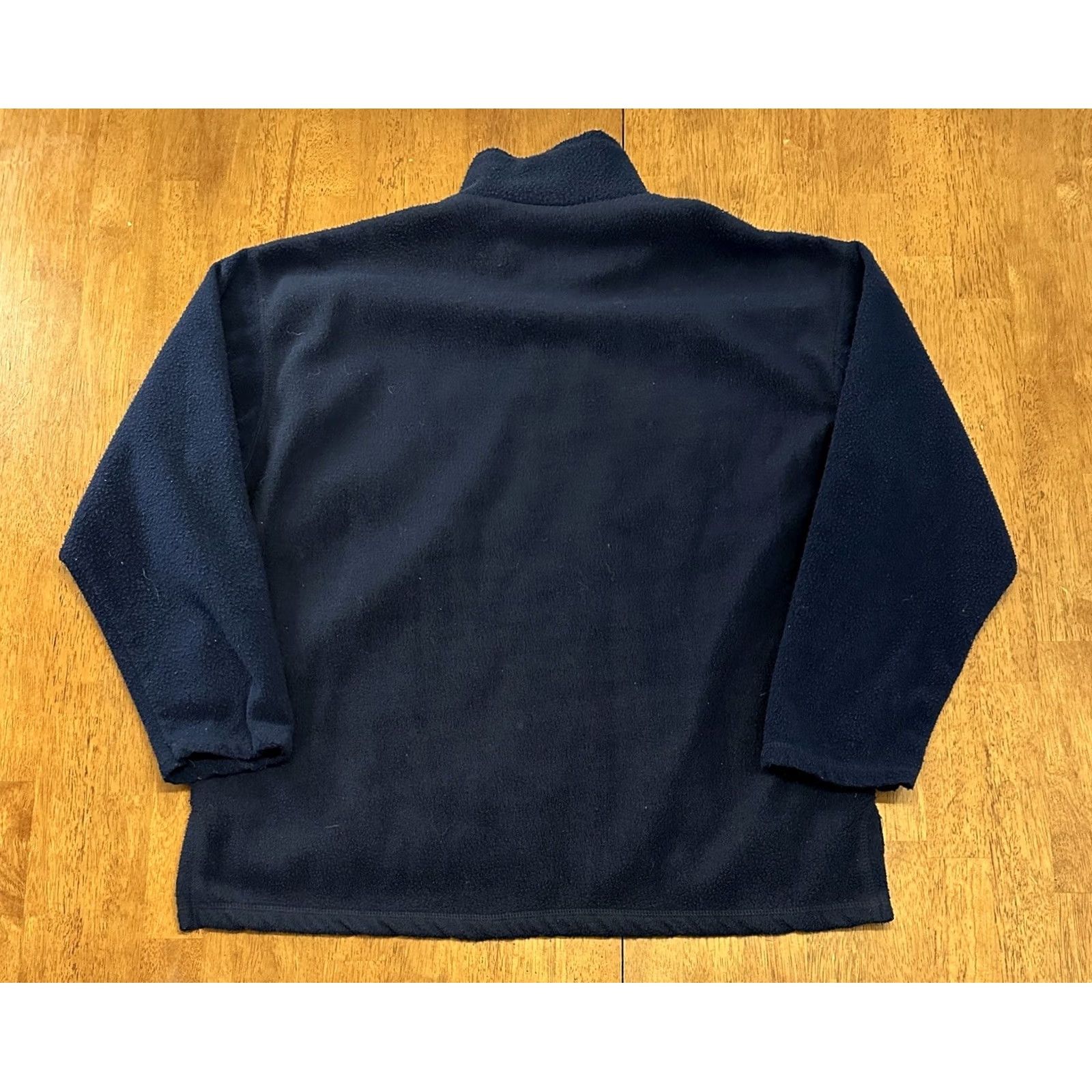 Vintage VINTAGE Limited Sport USA 1/4 Zip Fleece Sweatshirt XL 1996 Navy Blue Mens Size US XL / EU 56 / 4 - 3 Thumbnail