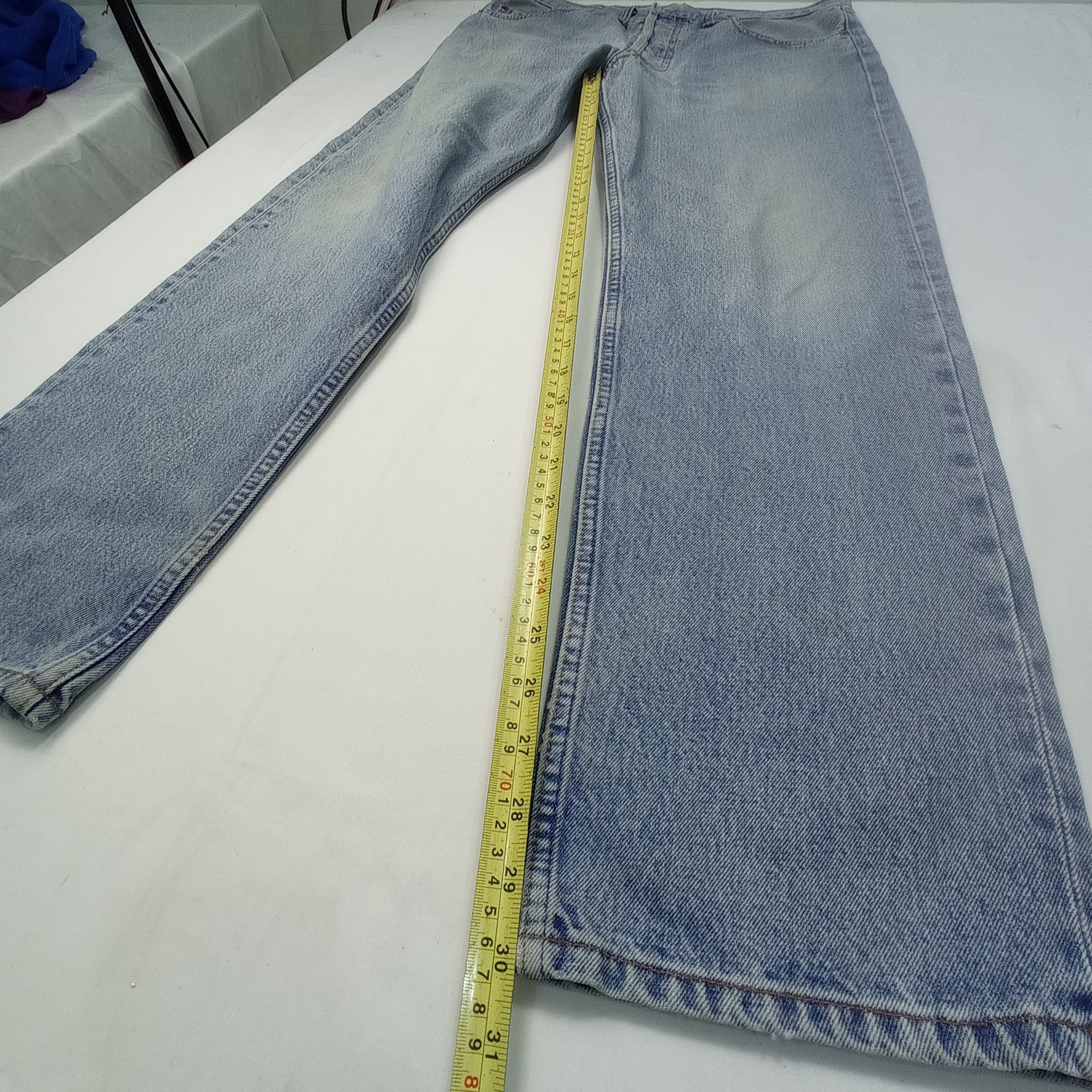 Levi's Vintage Levi's 501Faded Made In Usa Pants Size US 34 / EU 50 - 20 Thumbnail