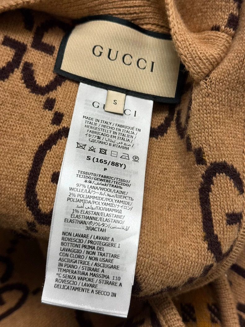 Gucci GucciNew old flower double G full print double-sided wool c Size S / US 4 / IT 40 - 3 Thumbnail