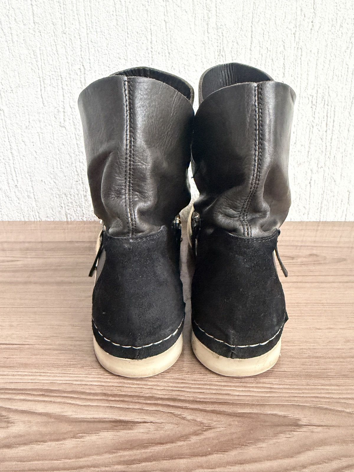 Cinzia Araia ☄️🔥double zip foldable like rick owens, kmrii, Size US 7 / EU 40 - 18 Thumbnail