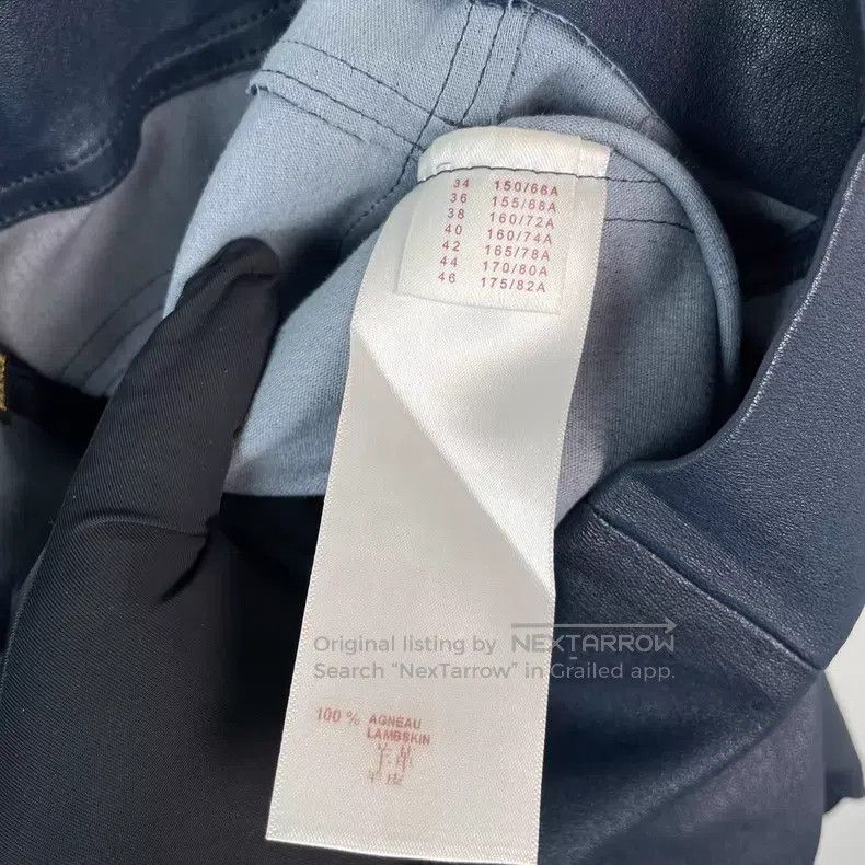 Louis Vuitton Louis Vuitton Slim fit blue sheepskin pants Size US 38 / EU 54 - 5 Thumbnail