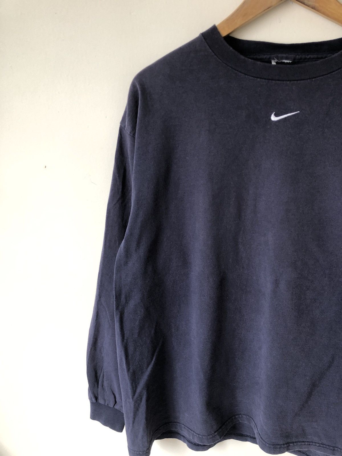 Nike Vintage Nike middle swoosh longsleeve Size US L / EU 52-54 / 3 - 2 Thumbnail