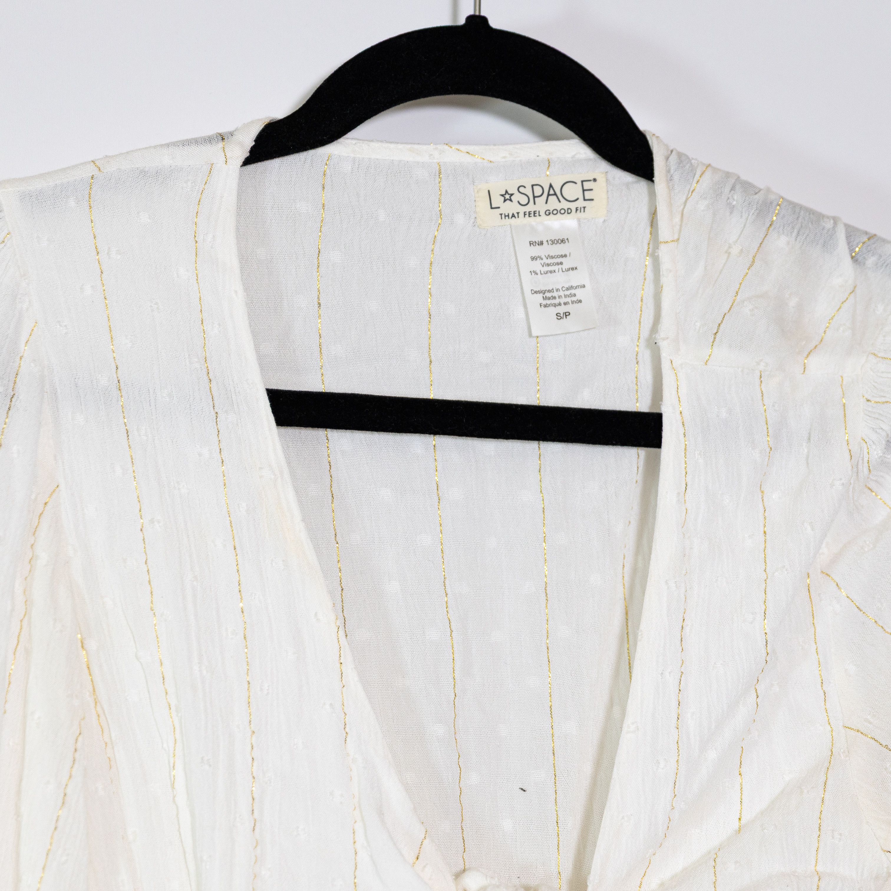 Other L*Space Stay Golden Cut Out Twist Tie Front Size S / US 4 / IT 40 - 2 Thumbnail