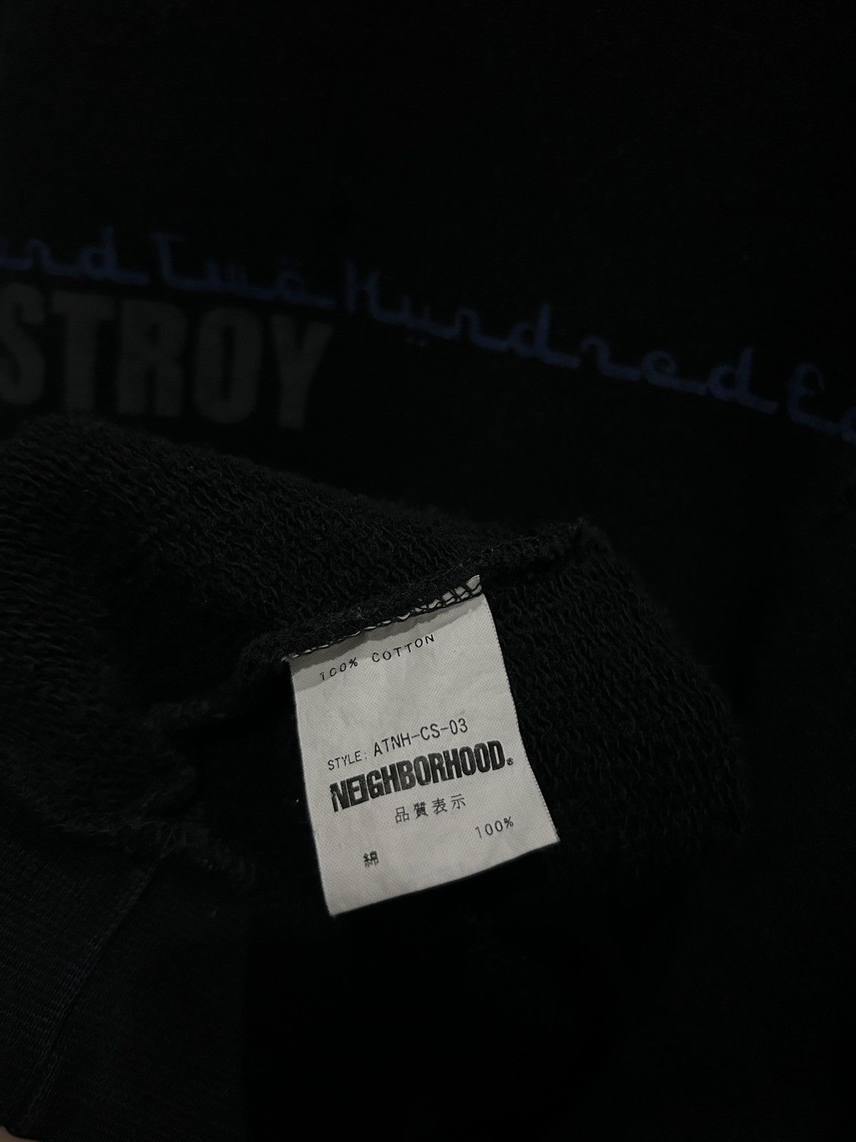 Neighborhood Neighborhood sweatshirt black Size US M / EU 48-50 / 2 - 11 Thumbnail