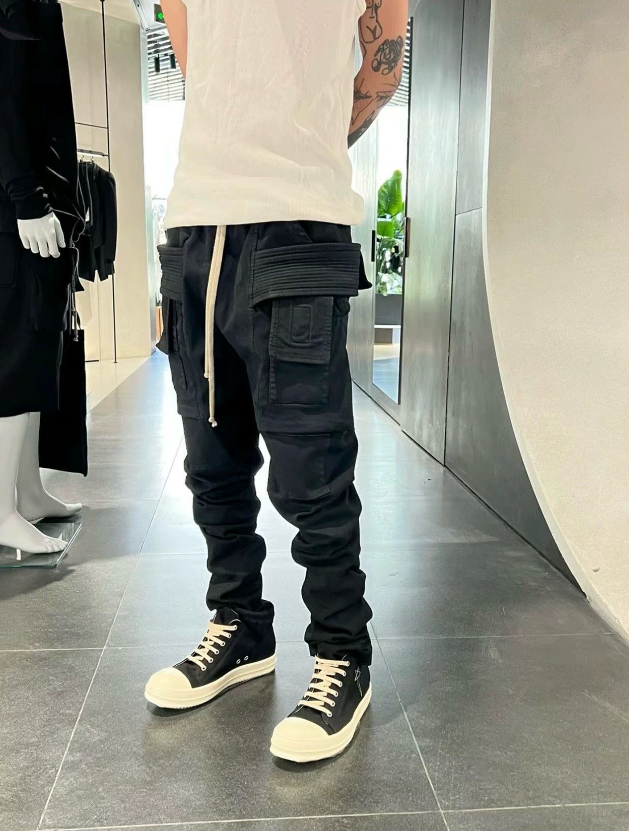 Rick Owens Rick Owens Double-ring SBB wax brush jeans-2508 Size US 30 / EU 46 - 3 Thumbnail