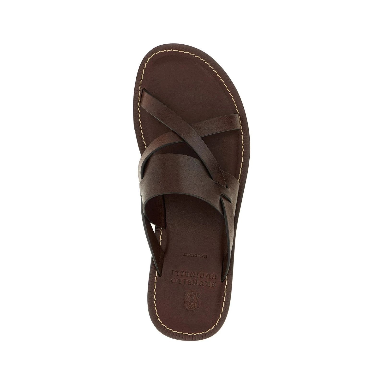 Brunello Cucinelli BRUNELLO CUCINELLI Brown Sandals New & Authentic (Men's size Size US 13 / EU 46 - 5 Thumbnail
