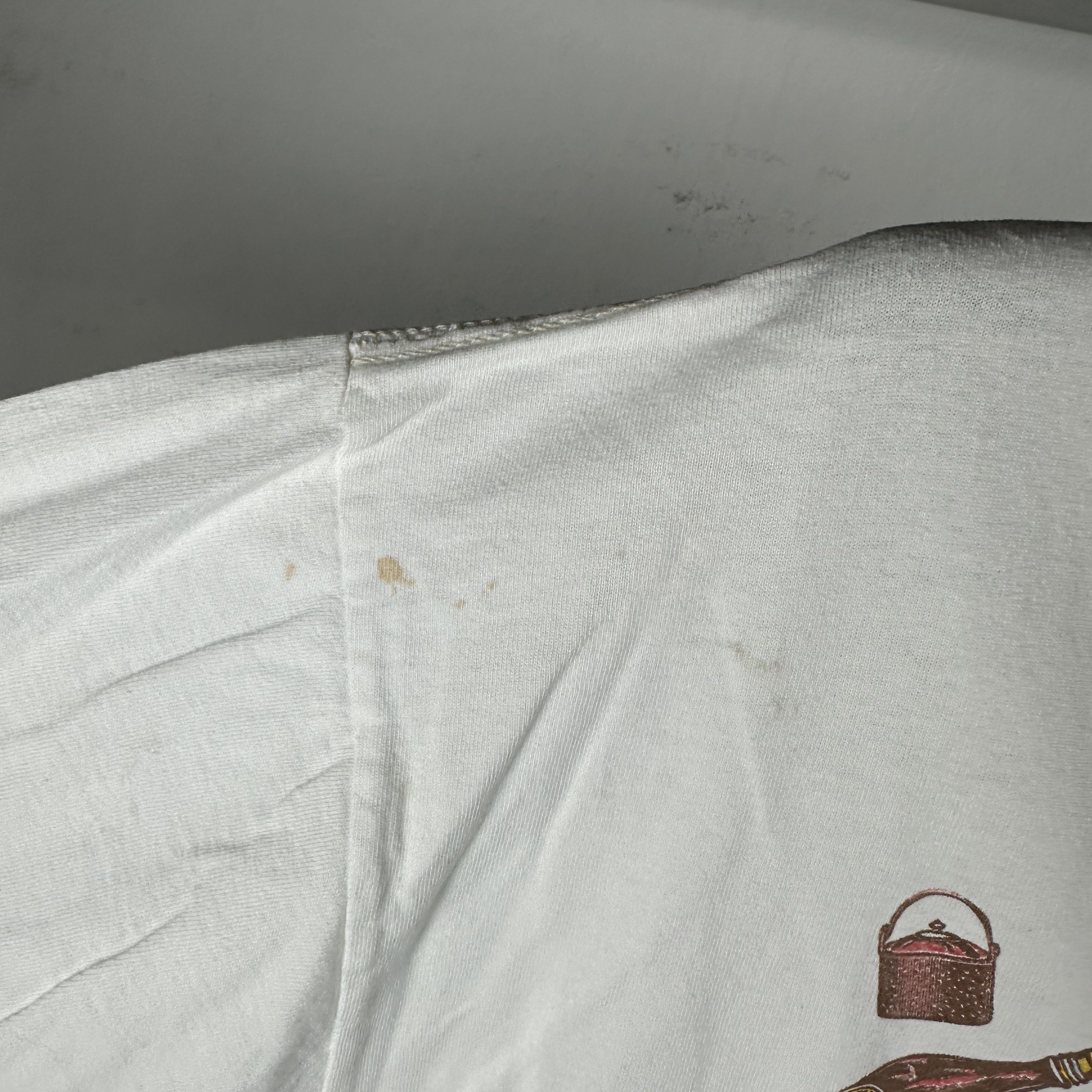 Vintage ​​​​Camping A Great Excuse to Eat Beans and Stop Shaving Tee Size US XL / EU 56 / 4 - 7 Thumbnail
