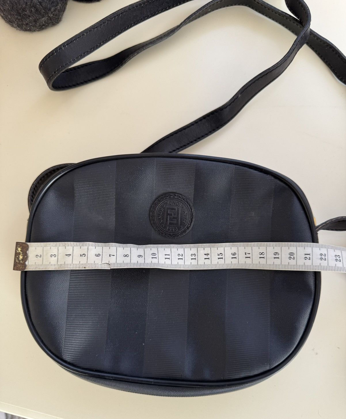 Fendi Vintage Fendi Roma Pequin Striped Crossbody Bag Size ONE SIZE - 8 Thumbnail