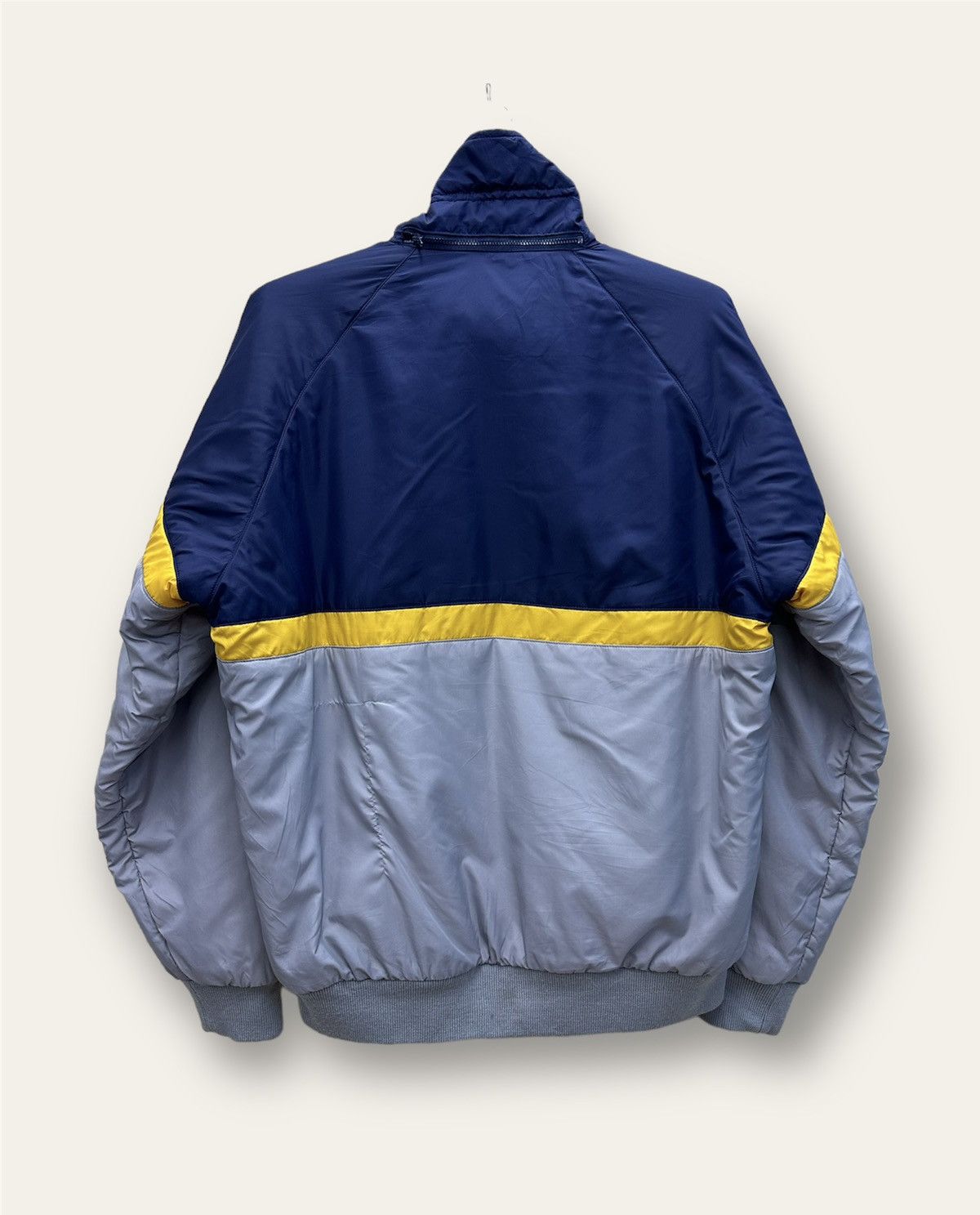 Mizuno × Russell Athletic × Vintage Vintage 70s Russel Nylon Fleece Lining Jacket MJ153 Size US L / EU 52-54 / 3 - 2 Thumbnail