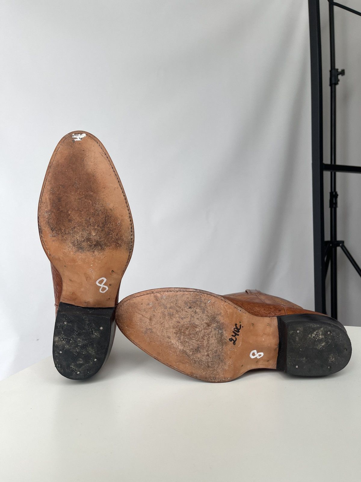 Cowboy Equipment Billy Cowboy Boots Leather Brown Mexico Size 10 Size US 10 / EU 43 - 8 Thumbnail