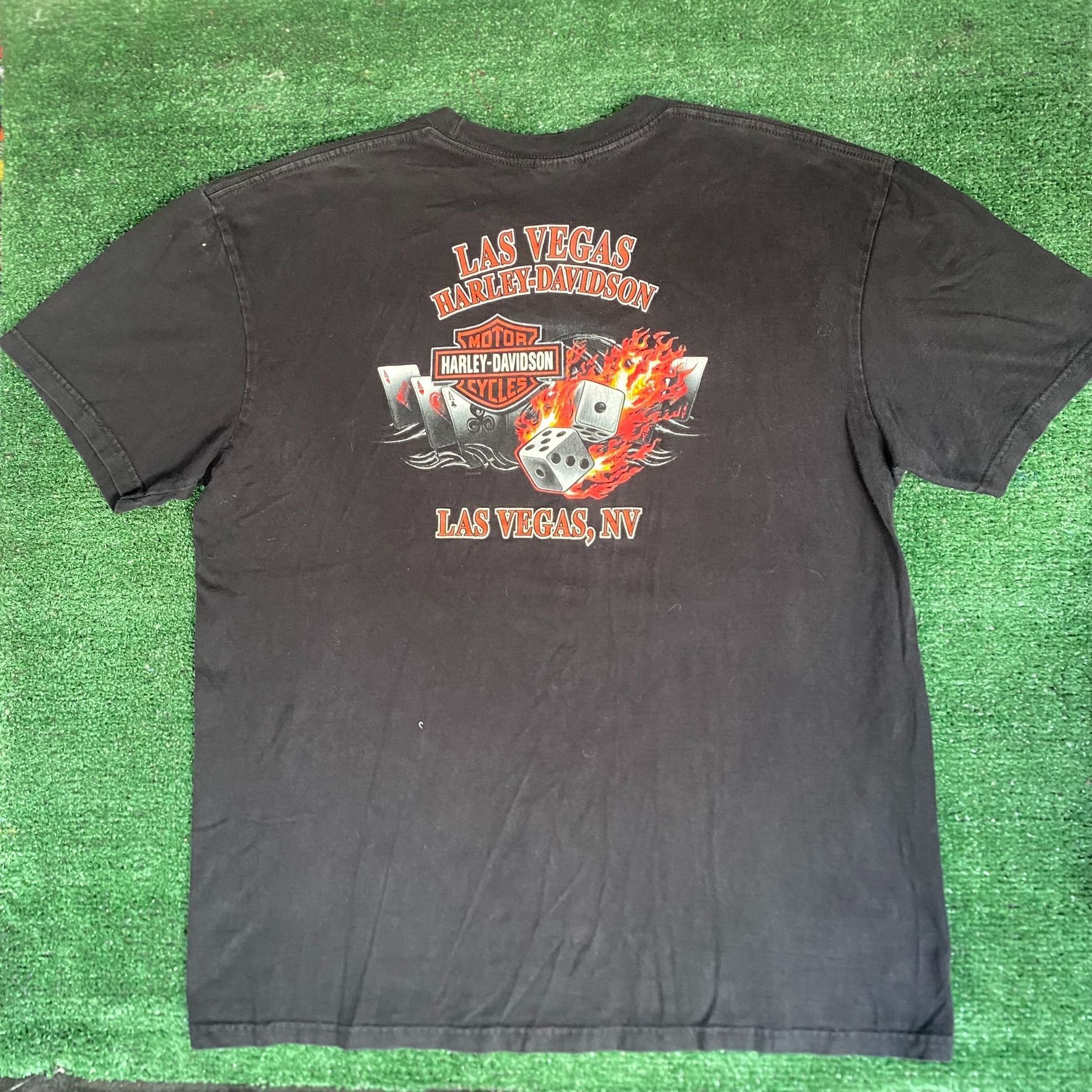 Harley Davidson Vintage Y2K Harley Davidson Shirt Motorcycle Biker Logo Tee Size US XL / EU 56 / 4 - 5 Thumbnail
