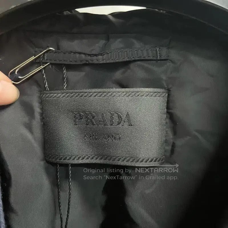 Prada Prada Black Cotton XL Men's Jacket. Size US XL / EU 56 / 4 - 4 Thumbnail