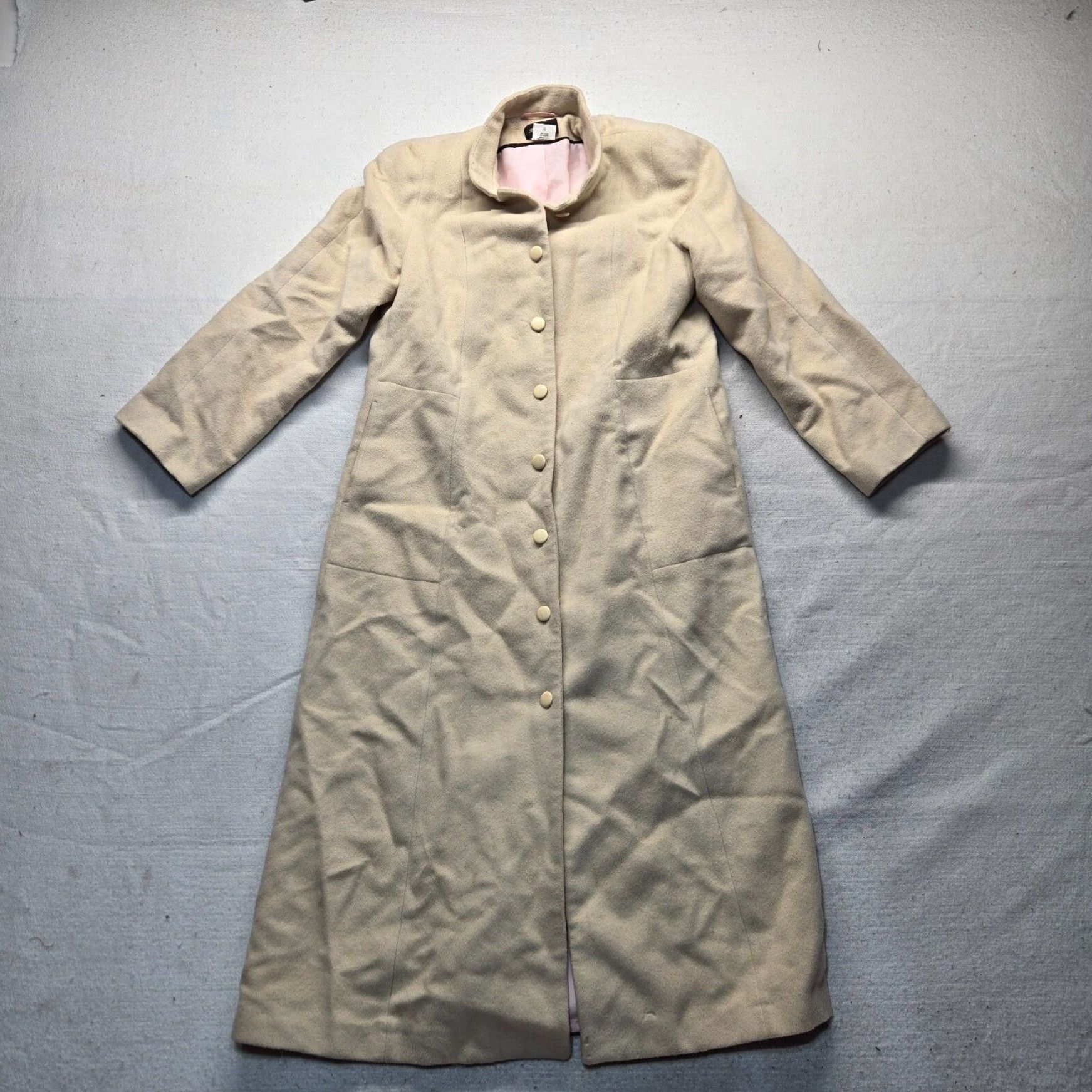 Vintage VINTAGE Ann Marie Brown 100% Wool Trench Coat Jacket Womens Size 12 Size XL / US 12-14 / IT 48-50 - 2 Thumbnail