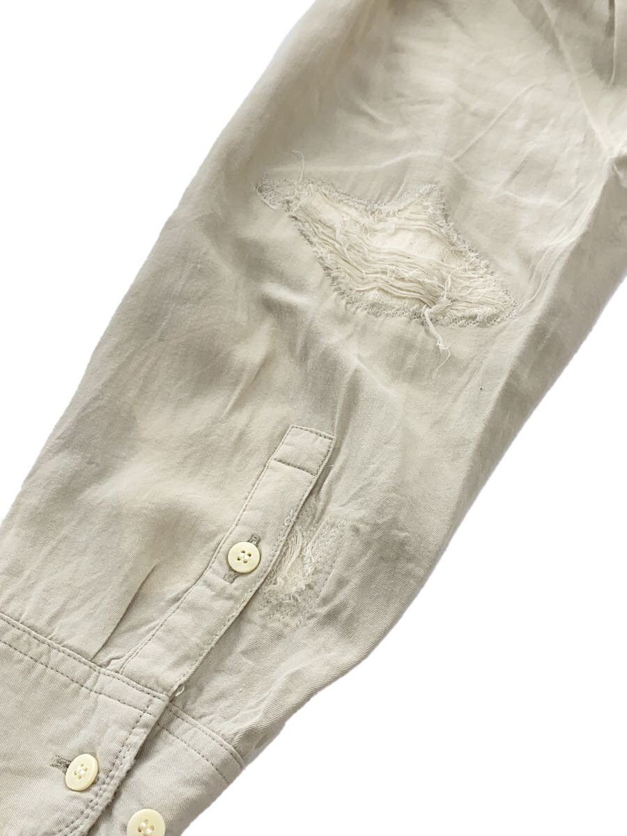 Visvim Beige Rayon Mainsail Shirt Crash Ivory Size US S / EU 44-46 / 1 - 7 Thumbnail